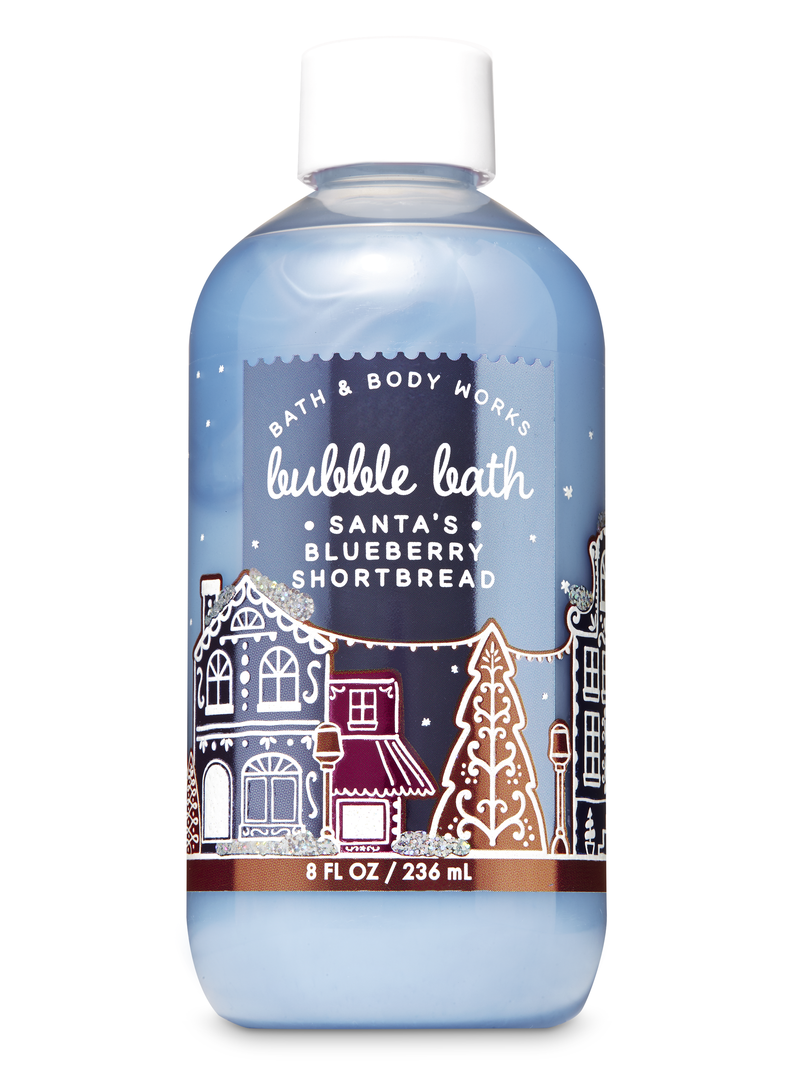 Santa's Blueberry Shortbread Bubble Bath