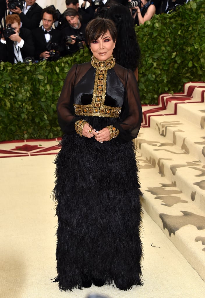 Kris Jenner at the Met Gala 2018 Pictures