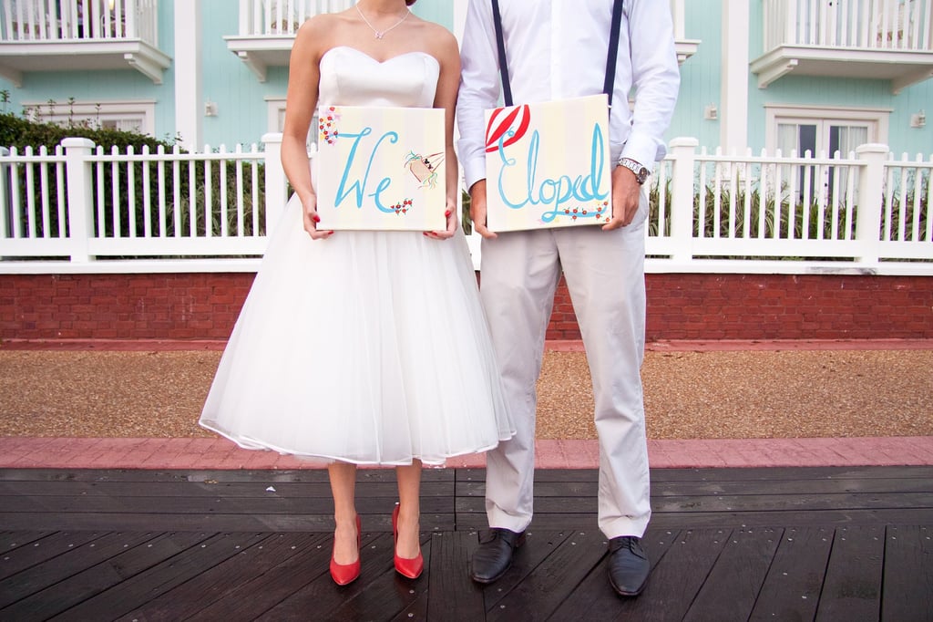 Disney World Elopement Styled Shoot