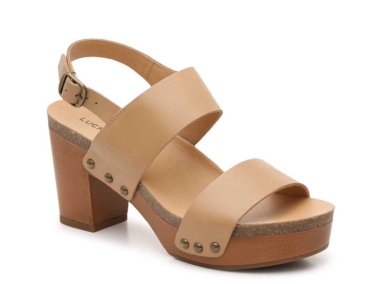 Dsw low cheap heel sandals