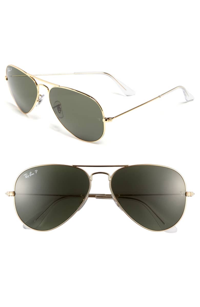 Ray-Ban Original 58mm Aviator Sunglasses