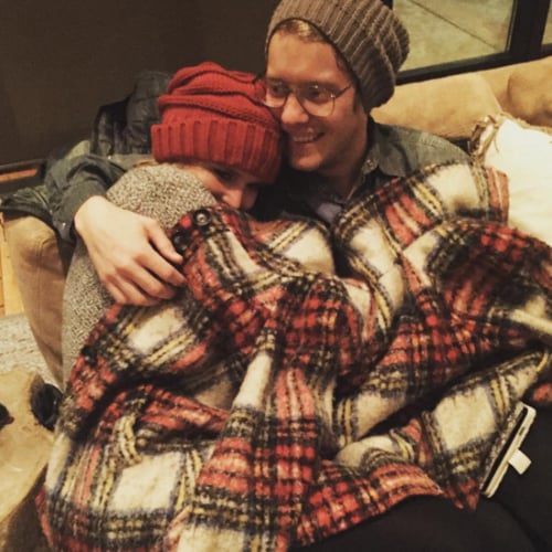 Miranda Lambert and Anderson East Cuddling Picture