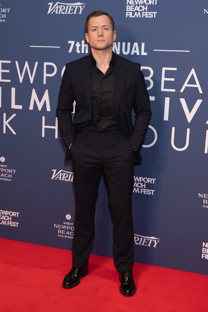 Taron Egerton at the Newport Beach Film Festival UK Honours 2023