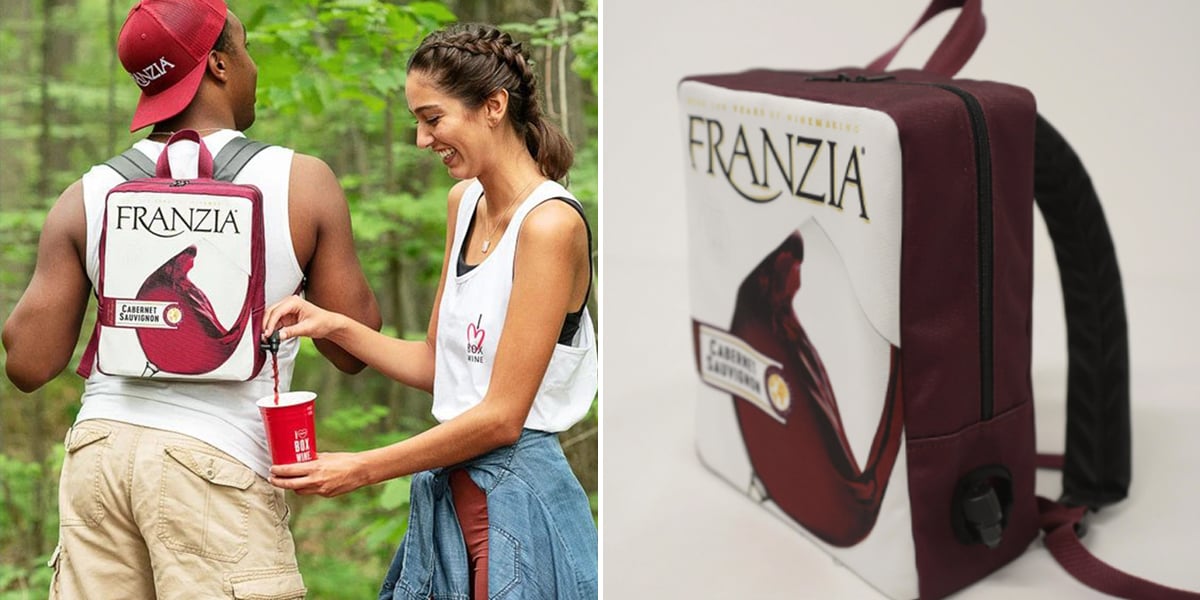 Wine backpack sales