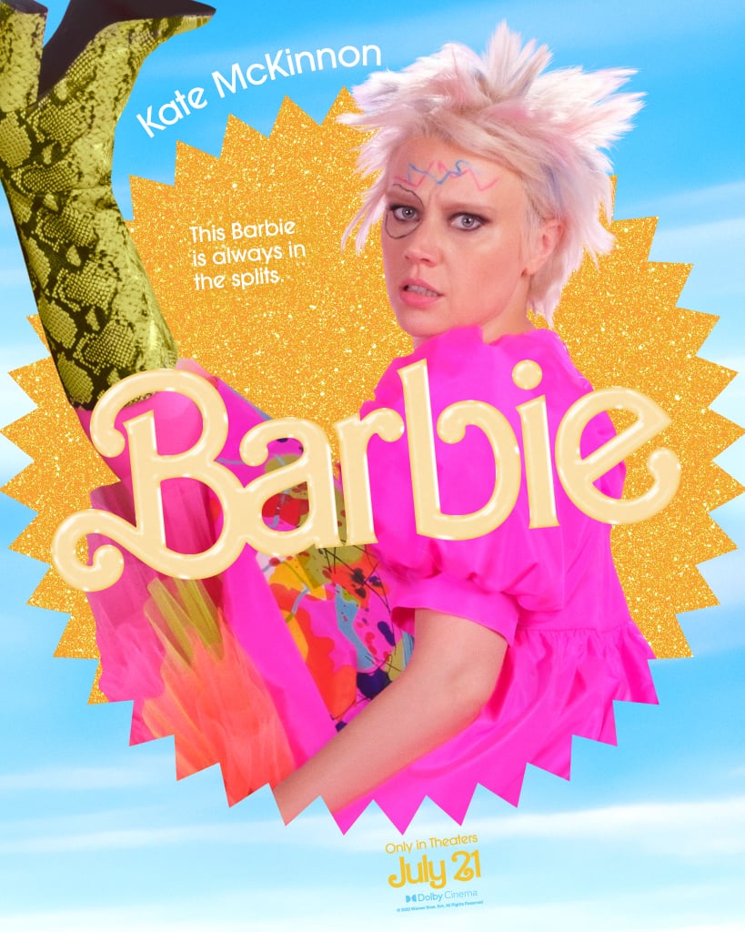 Kate McKinnon's "Barbie" Poster