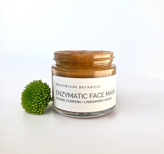 Meadowlark Botanical Organic Facial Mask With Pumpkin Enzymes and Turmeric