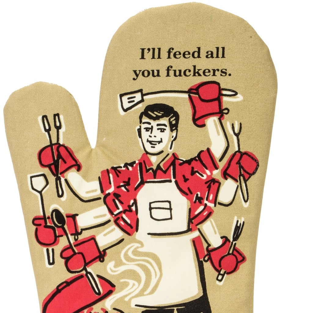 Curse Word Oven Mitt