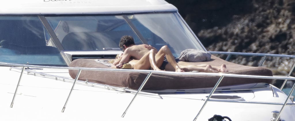 Patrick Dempsey and Wife Kiss in St. Barts February 2016