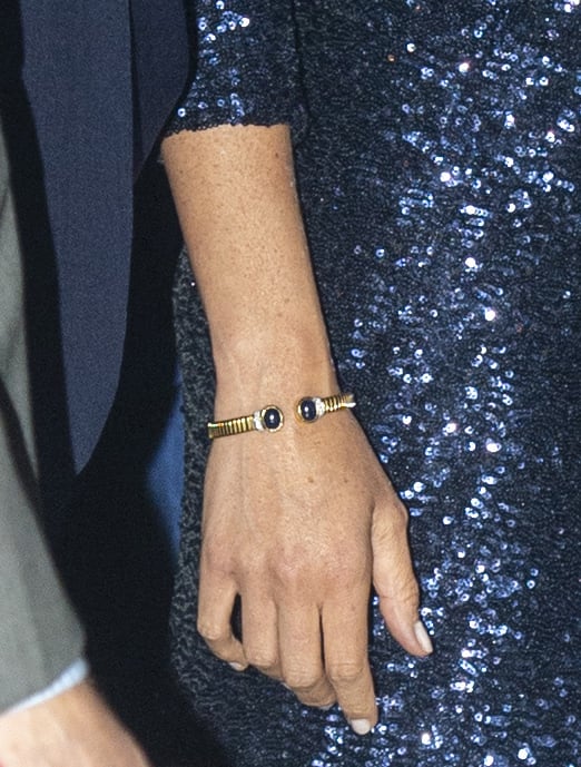 Meghan Markle Wearing Princess Diana's Bracelet January 2019