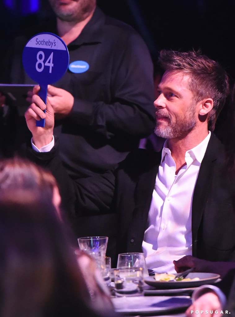 Brad Pitt Bids to Watch Game of Thrones With Emilia Clarke
