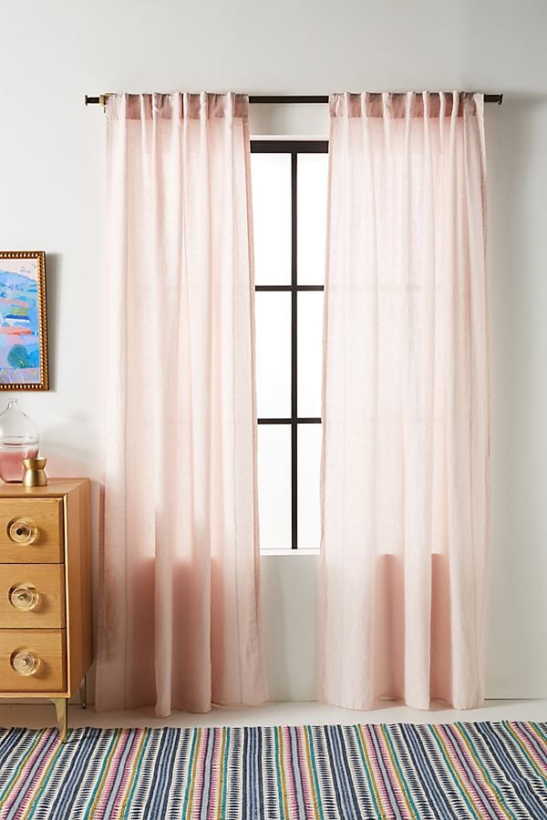 Stitched Linen Curtains