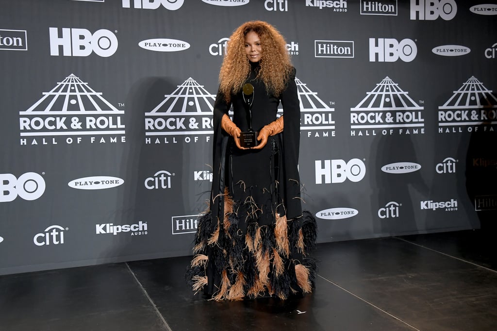 Janet Jackson At Rock And Roll Hall Of Fame Ceremony 2019 Popsugar 