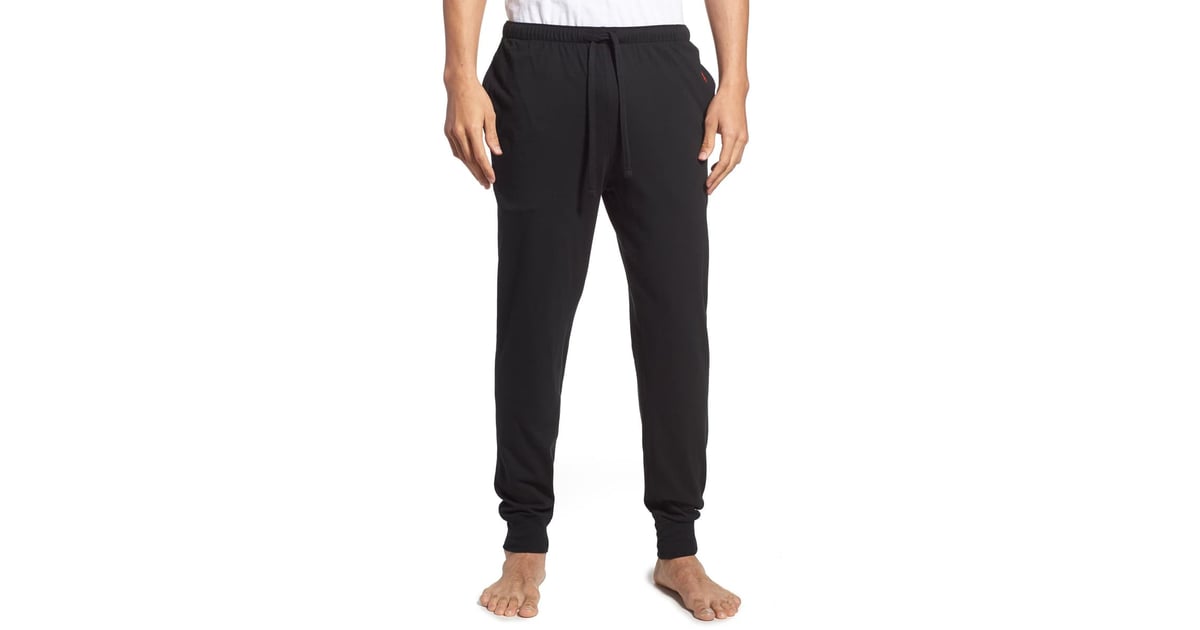 Relaxed Fit Cotton Knit Lounge Joggers 