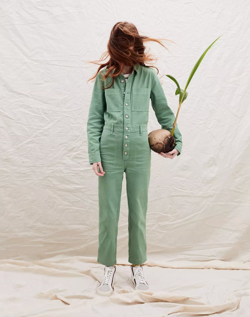 Madewell Garment-Dyed Relaxed Coverall Jumpsuit