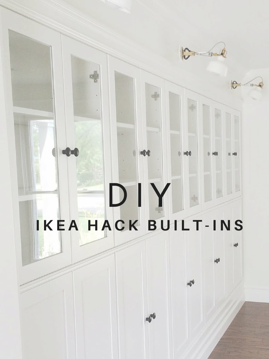 DIY Ikea BuiltIn Bookcases POPSUGAR Home