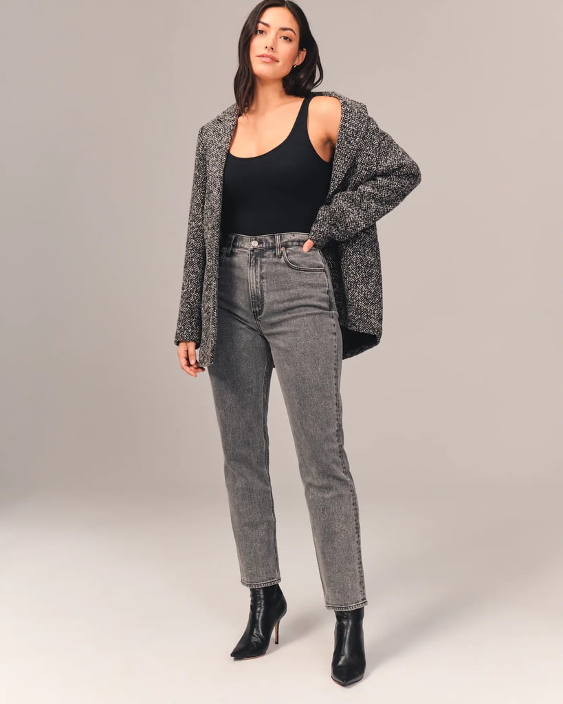 curve love ultra high rise ankle straight