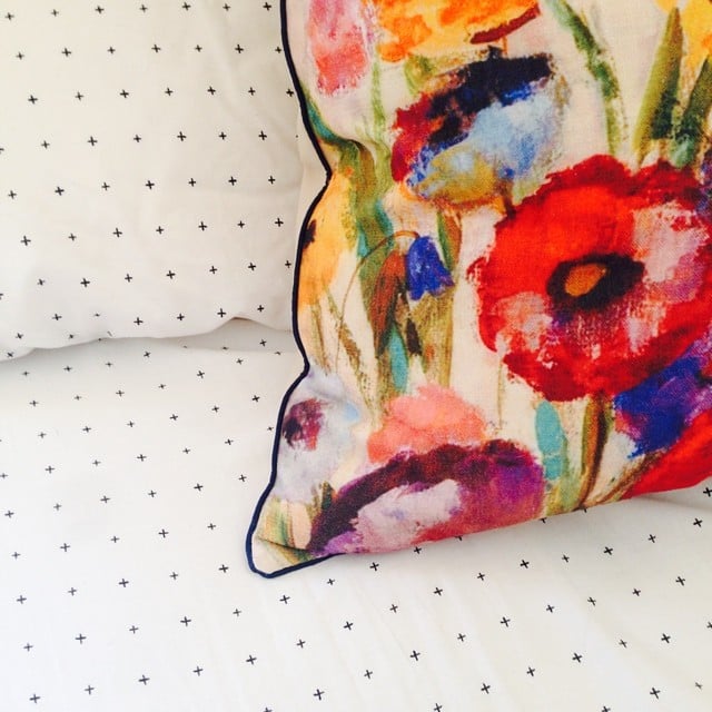 The find this colorful pillow. HomeGoods Decor POPSUGAR Home Photo 5
