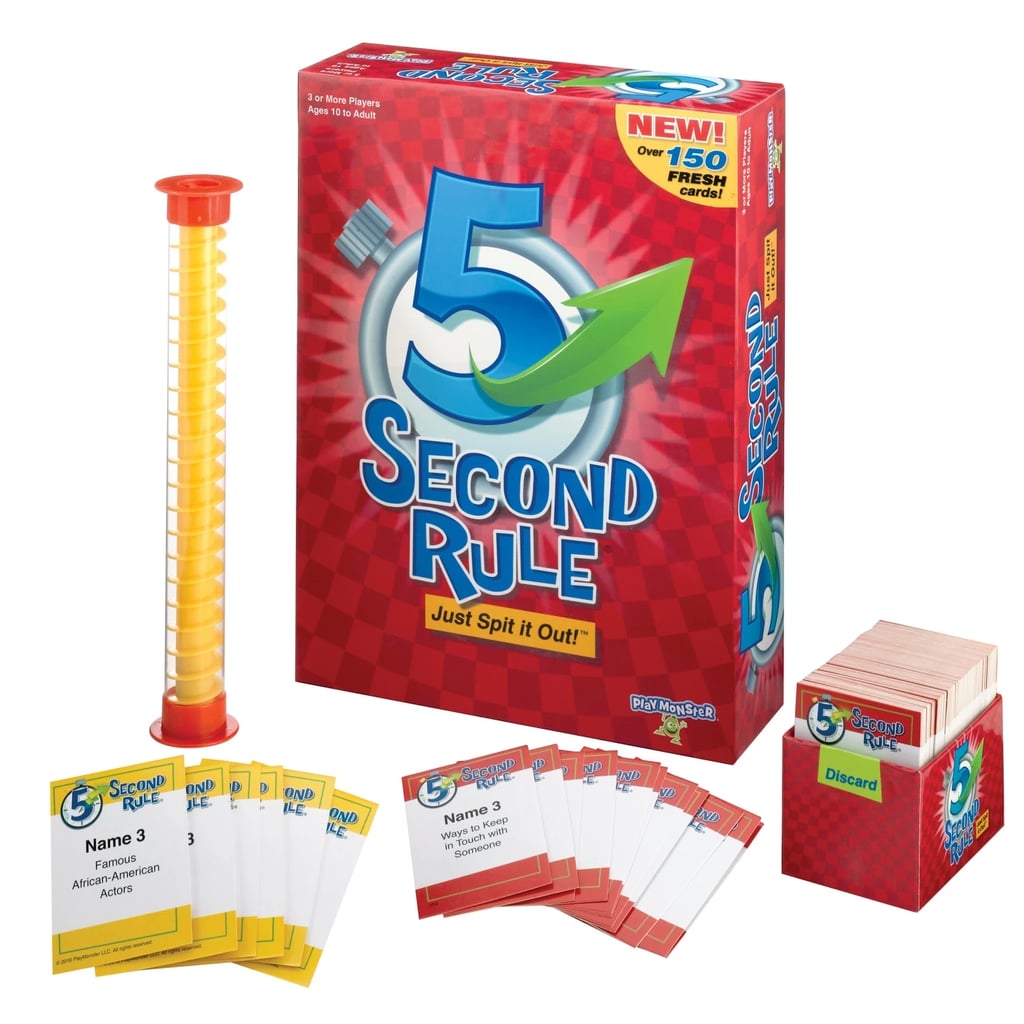 5 Second Rule Board Game