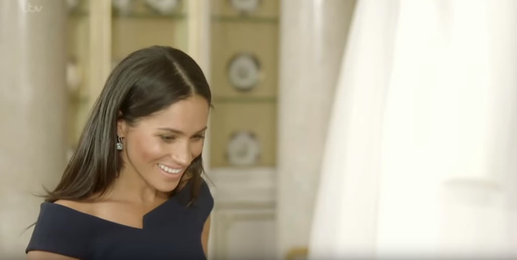 Meghan Markle Seeing Wedding Dress For the First Time Video