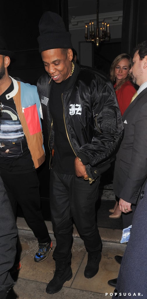 Beyonce and Jay Z Leaving The Arts Club in London