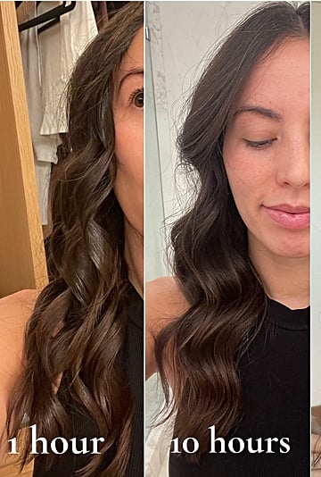 I Tried TikTok's Hack to Make Curls Last: See the Photos