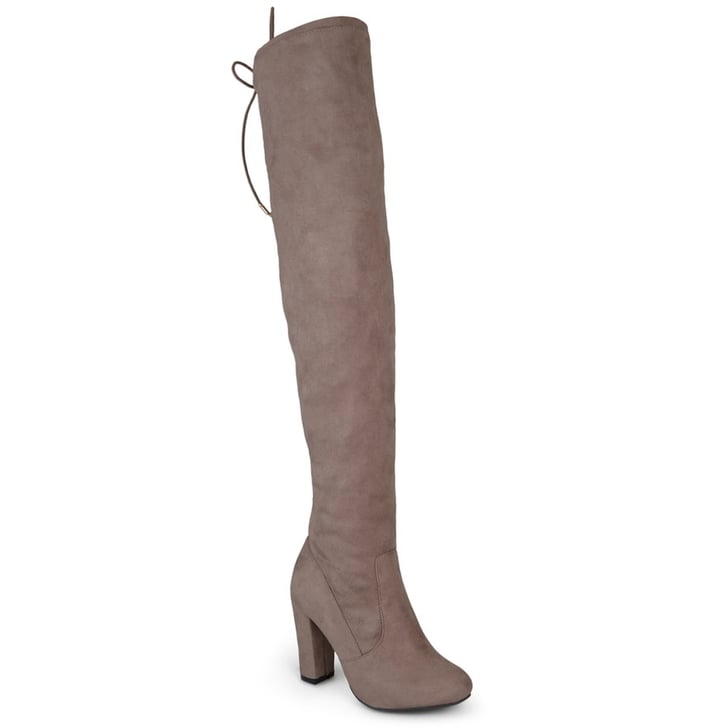 journee collection maya wide calf over the knee boot