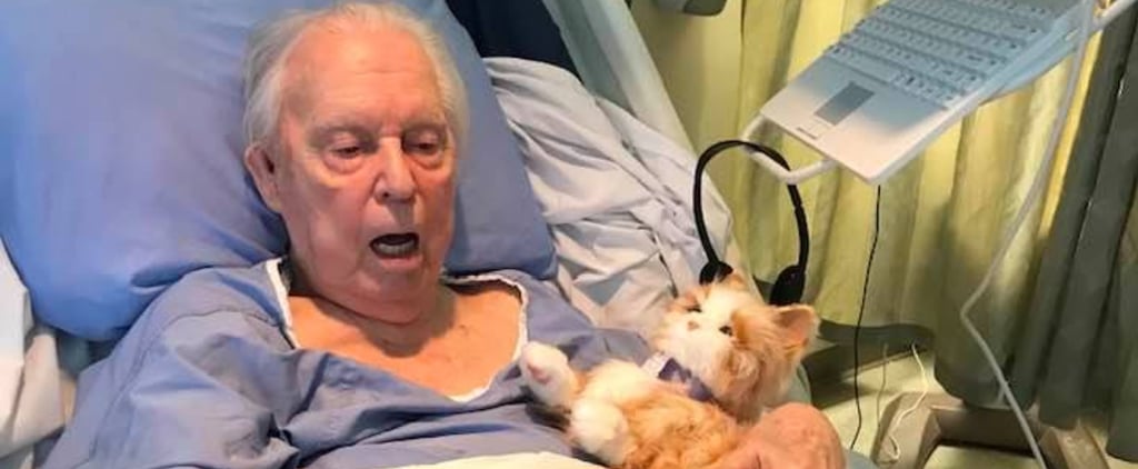Man With Dementia Receives Robotic Cat For Christmas