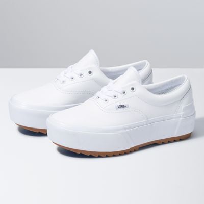 Vans Leather Era Stacked Sneakers