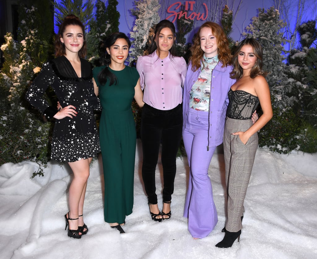 The Cast of Let It Snow Poses For Photos Together in LA