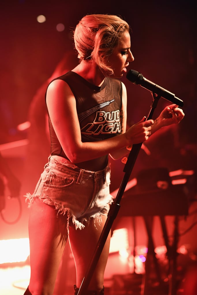 Lady Gaga's Concert at the Bitter End Bar in NYC 2016