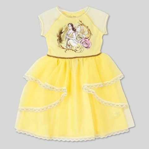 beauty and the beast baby dress