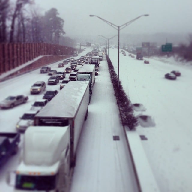 The highways were no joke.