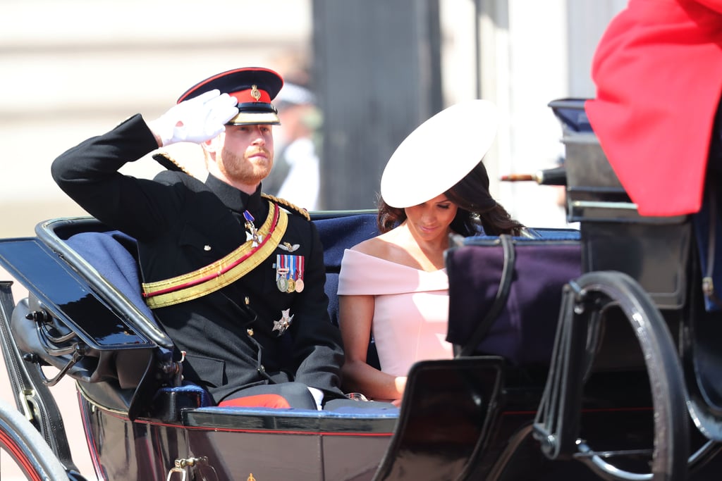 Meghan Markle Hair and Makeup Trooping the Colour 2018