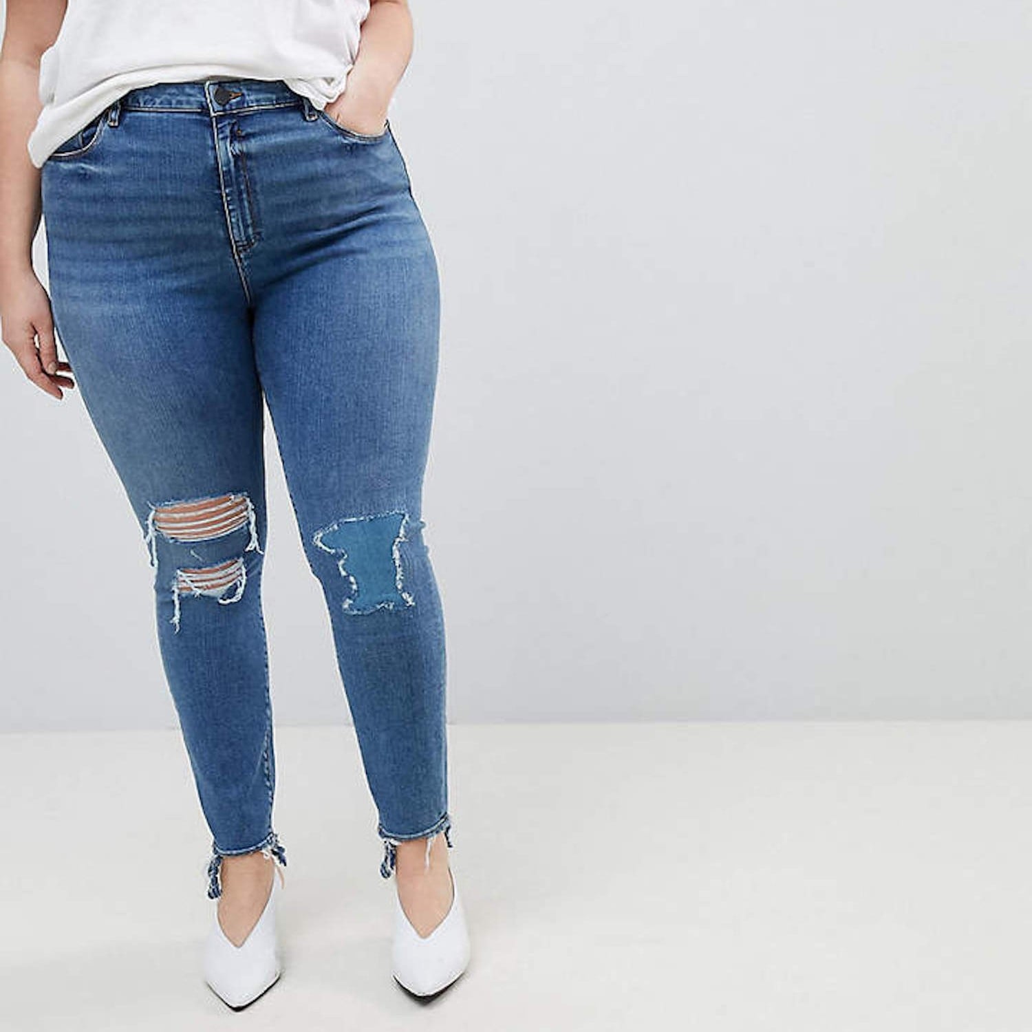 best jeans for curvy plus size