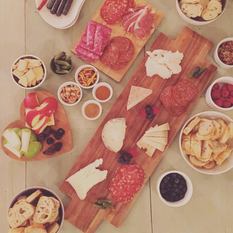 Snack on your favorite appetizers and wine all night.