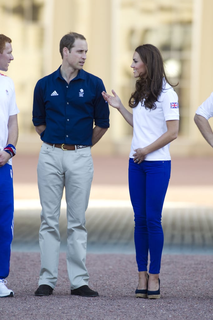 The Royal Couple at Olympic Stadium