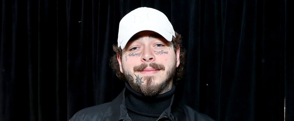 Post Malone Shaved Head and Debuted New Skull Tattoo