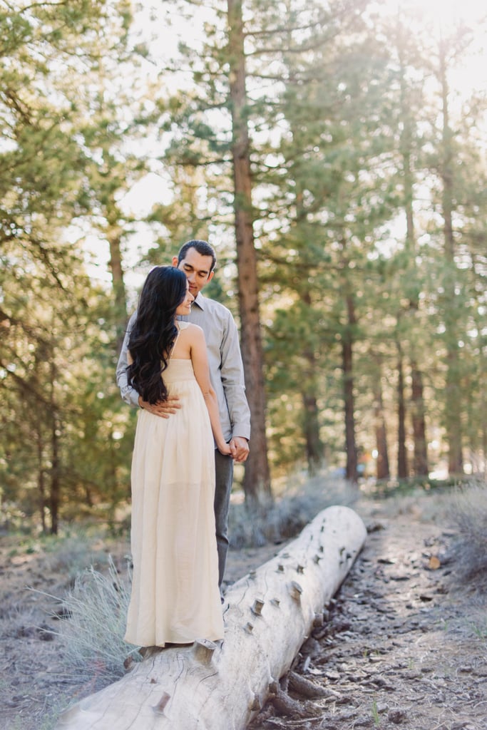 Engagement Photos in a Rowboat