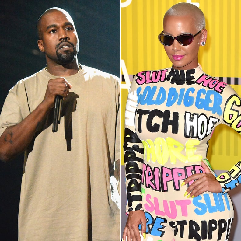 Kanye West and Amber Rose