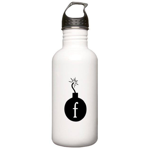 F-Bomb Symbol Water Bottle