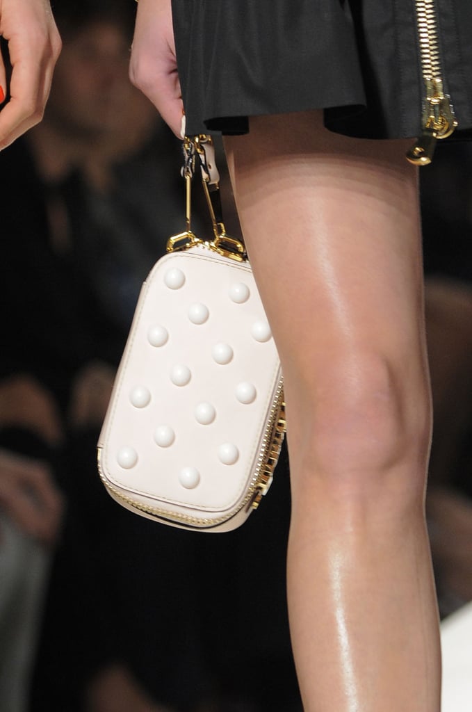 Handheld Clutch: Moschino Spring 2014