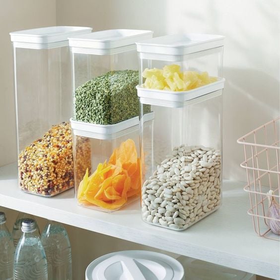 Best FoodStorage Bins Brightroom Plastic Food Storage Container