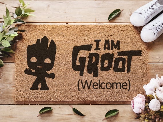 "I Am Groot" Doormat