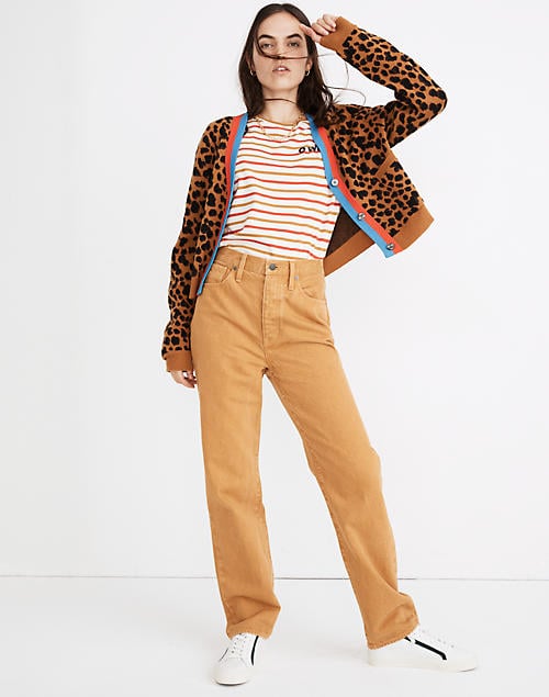 Madewell x Kule Relaxed Dadjean: Garment-Dyed Edition