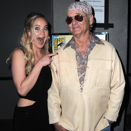 Jennifer Lawrence and Bill Murray at Comic-Con
