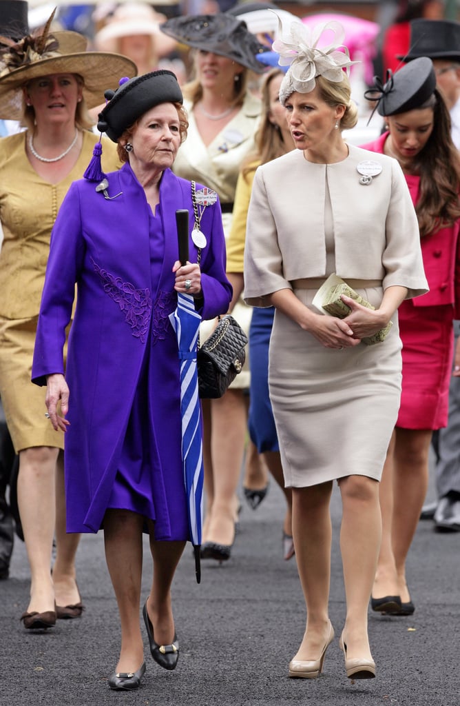 Sophie, Countess of Wessex, at Royal Ascot, 2012