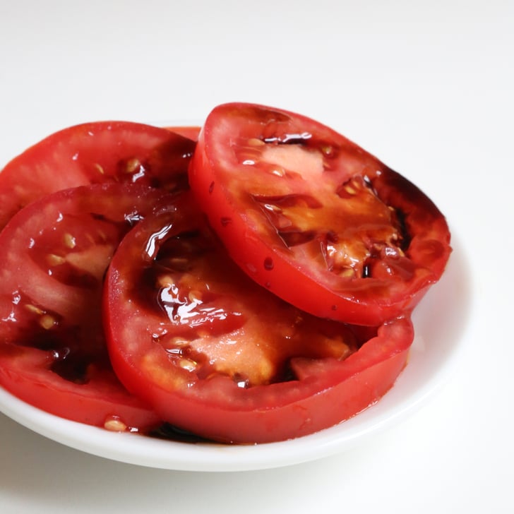 Tomatoes, Balsamic Glaze, Olive Oil Quick Snacks For Summer