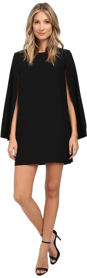 BB Dakota Gretchen Satin Back Crepe Cape Dress ($94)
