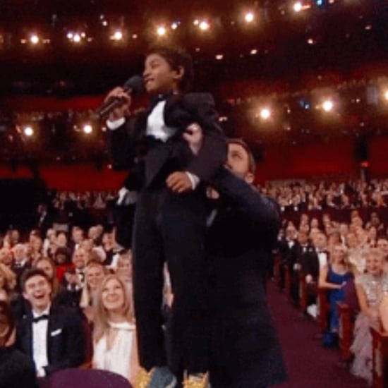 Sunny Pawar as The Lion King at the 2017 Oscars