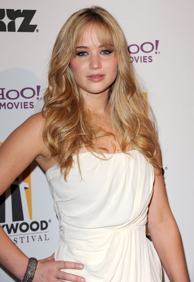 Jennifer Lawrence With Dirty Blond Hair